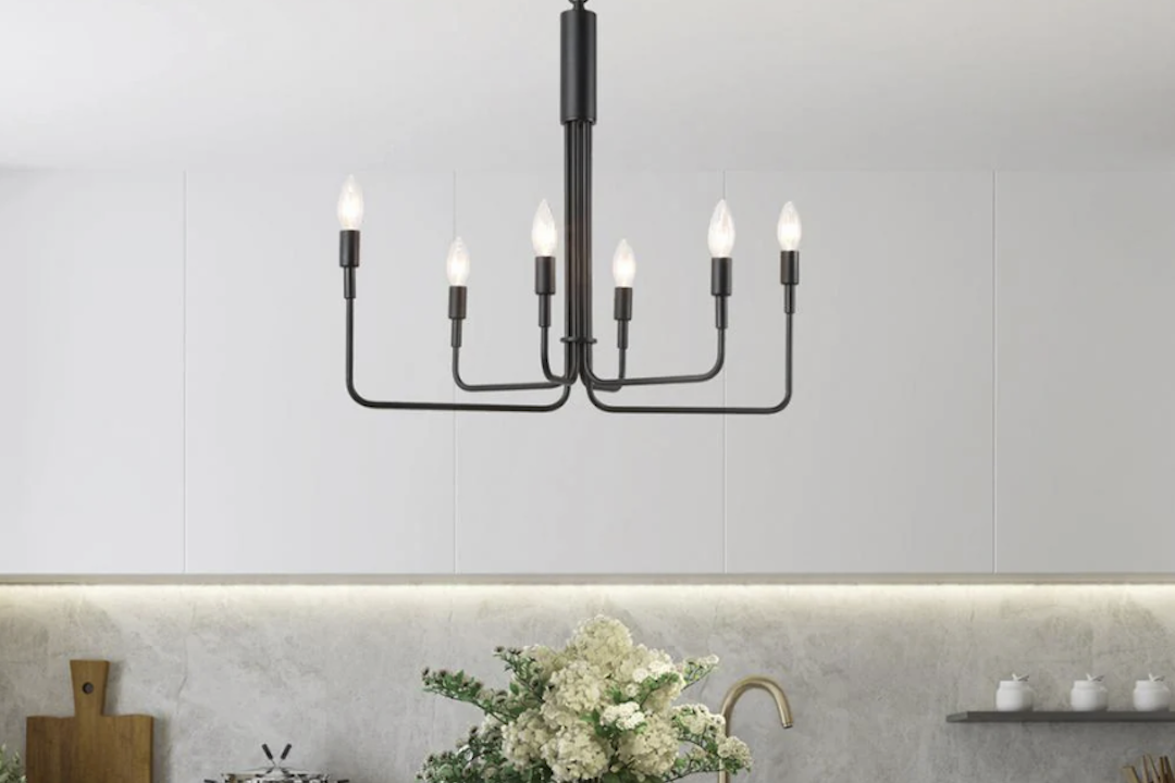 European Elegance: Iron Chandelier Lighting